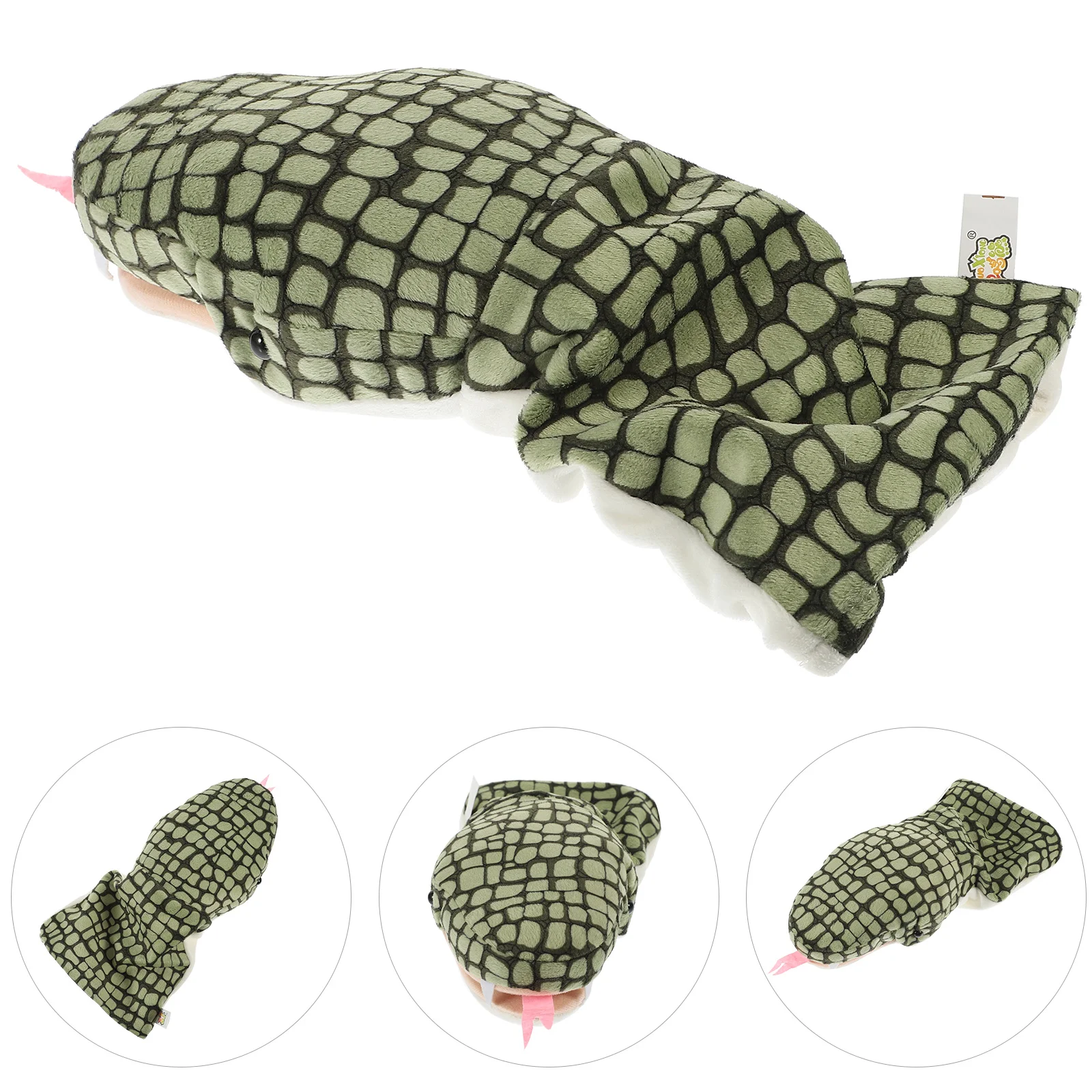

Plush Snake Hand Puppet Toy Figure Toys Interactive Puppets Cartoon Parent-child