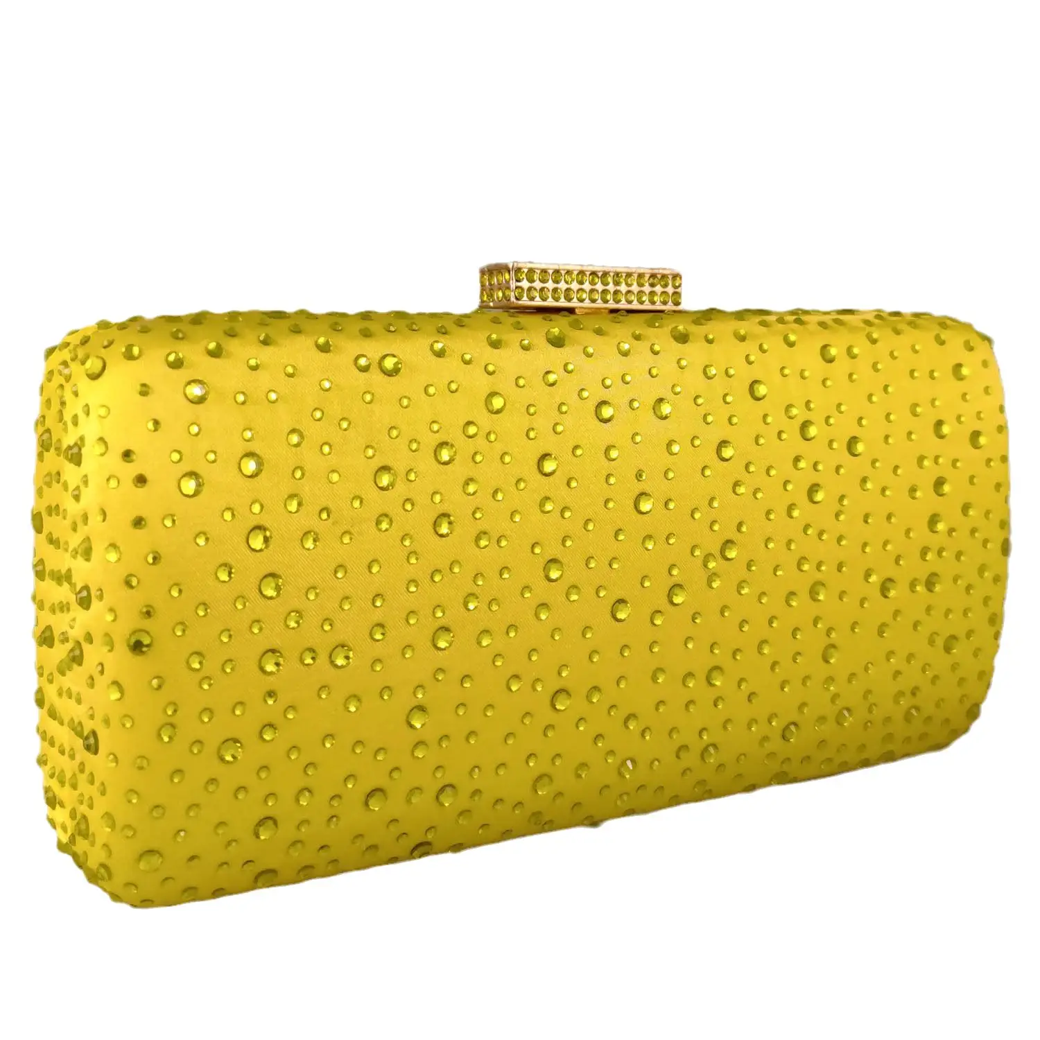 Boutique De FGG Women Crystal Evening Bags Wedding Party Rhinestone Purses and Handbags Bridal Box Clutch Bag women evening bag
