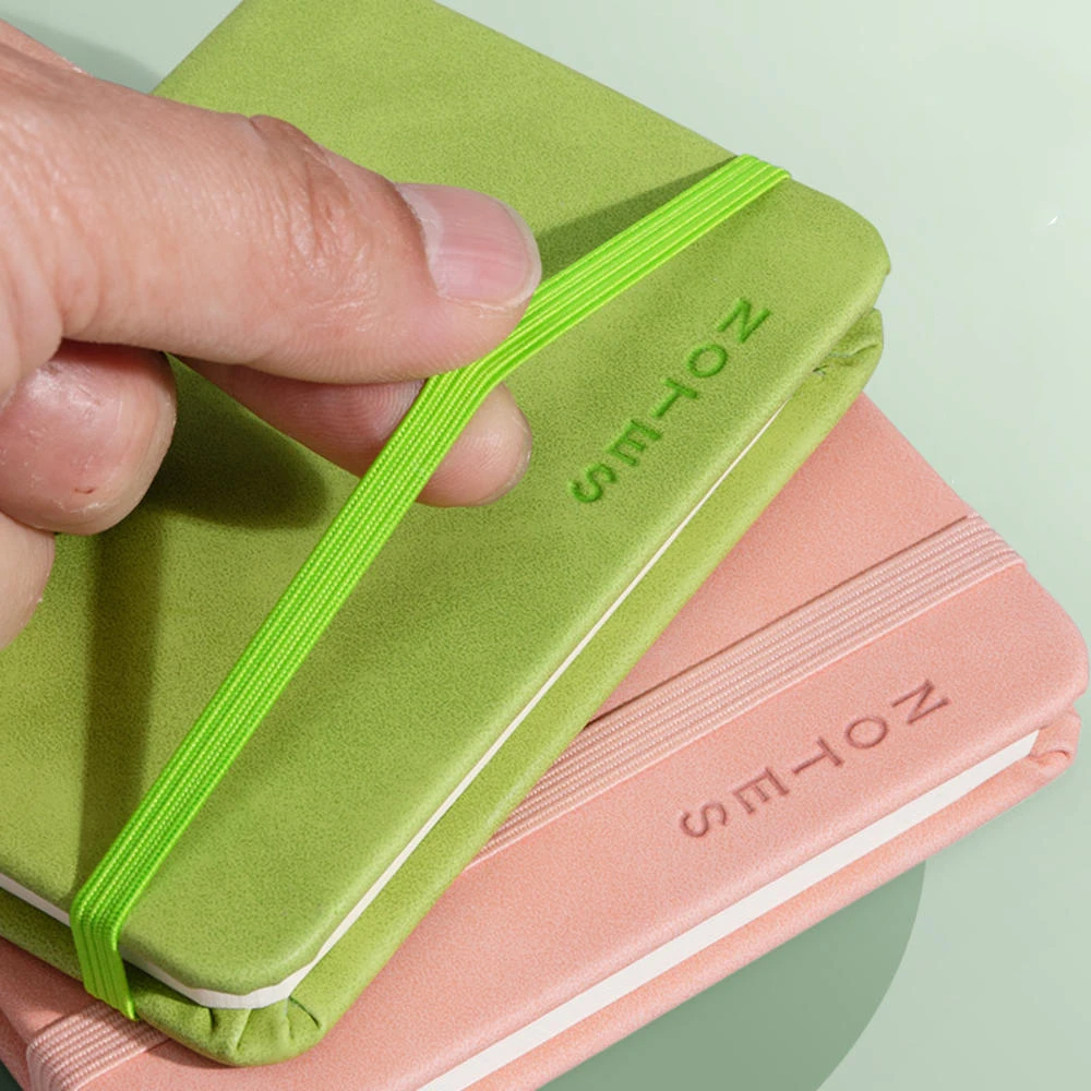 A7 Mini Notebook Portable Pocket Colored Notepad Memo Diary Planner Writing Stationery Students School Office Supplies Gifts