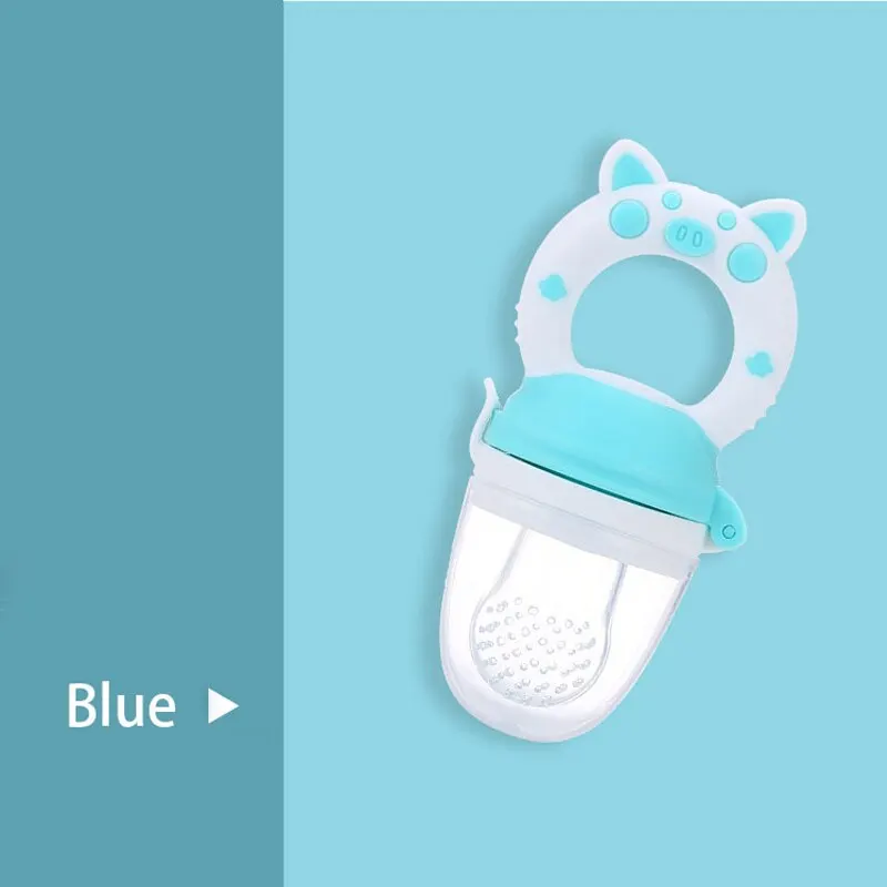 Silicone Feeder Teether 1Pcs BPA Free Material Baby Infant Teething Toys Food Fresh Fruit Feeder Pacifier
