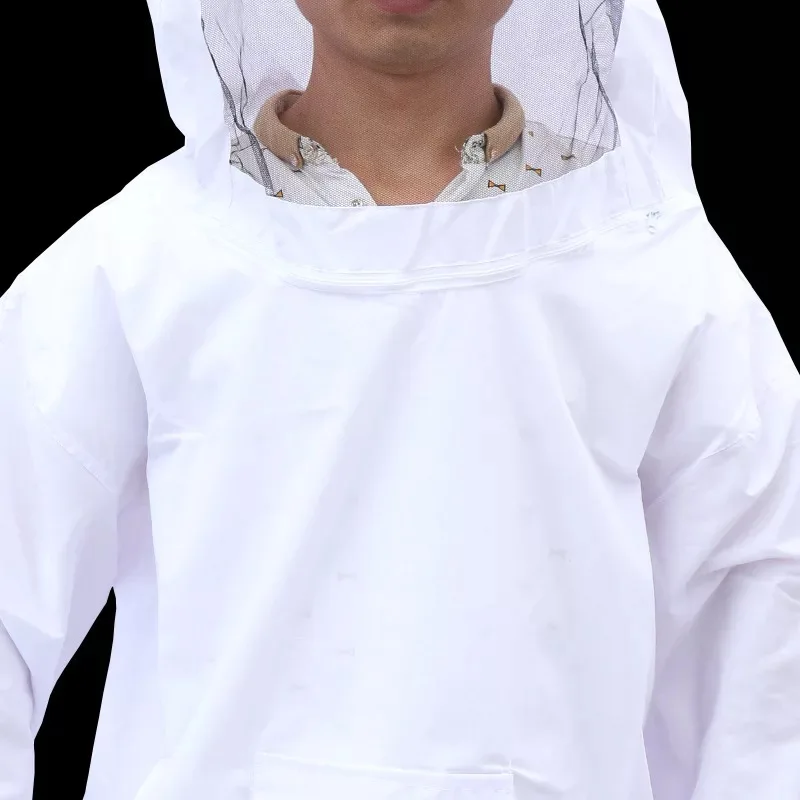 Description Picture 4 of itemProfessional Protective Clothing Beekeeping Protective Equipment Apicultura Clothes Beekeeper Costume Veil Hood Hat Anti-Bee