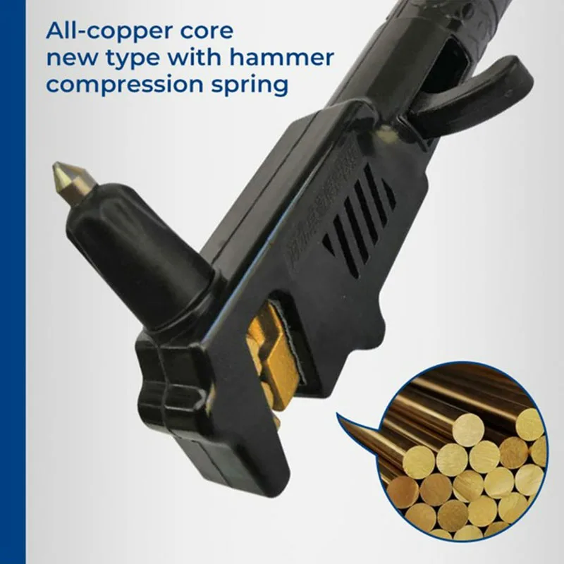 500A Electrode Holders with Chipping Hammer Spring High-Power Welding Tools Crooked mouth welding pliers