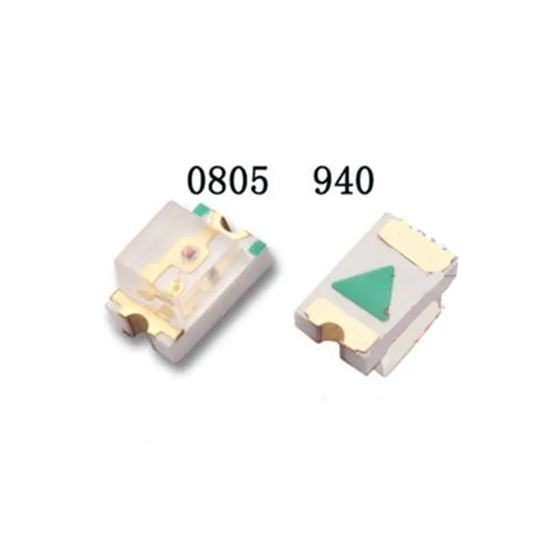 

1000 шт. 0805 2012 2,0*1,2 мм 1,3 нм SMD инфракрасная лампа IR светодиодный 1,5-в 18-20 МВт пульты дистанционного управления искусственные бусины оптовая продажа