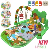 New Baby Activity Fitness Gym Rack 0-1 Year Old Newborn Educational Music Pedal Piano Toddler Toy Gift Mother and Child Supplies