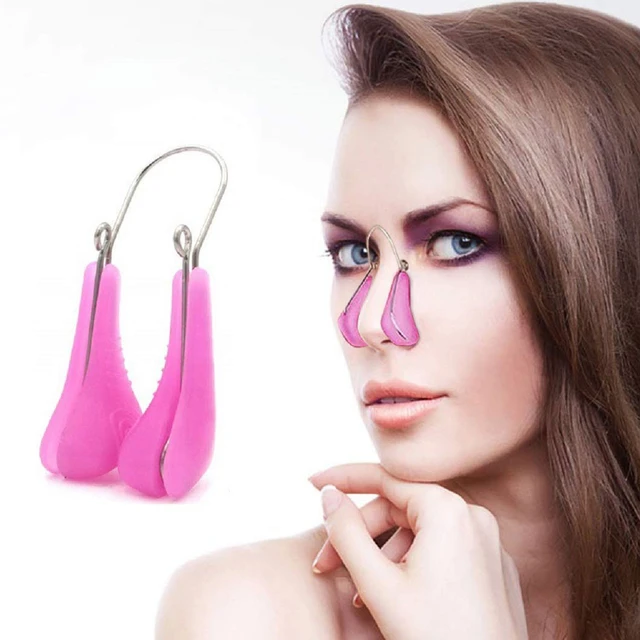 Nose Shaper Clip Nose Up Lifting Shaping Bridge Straightening Slimmer  Device Silicone Nose Slimmer No Painful Hurt Beauty Tools