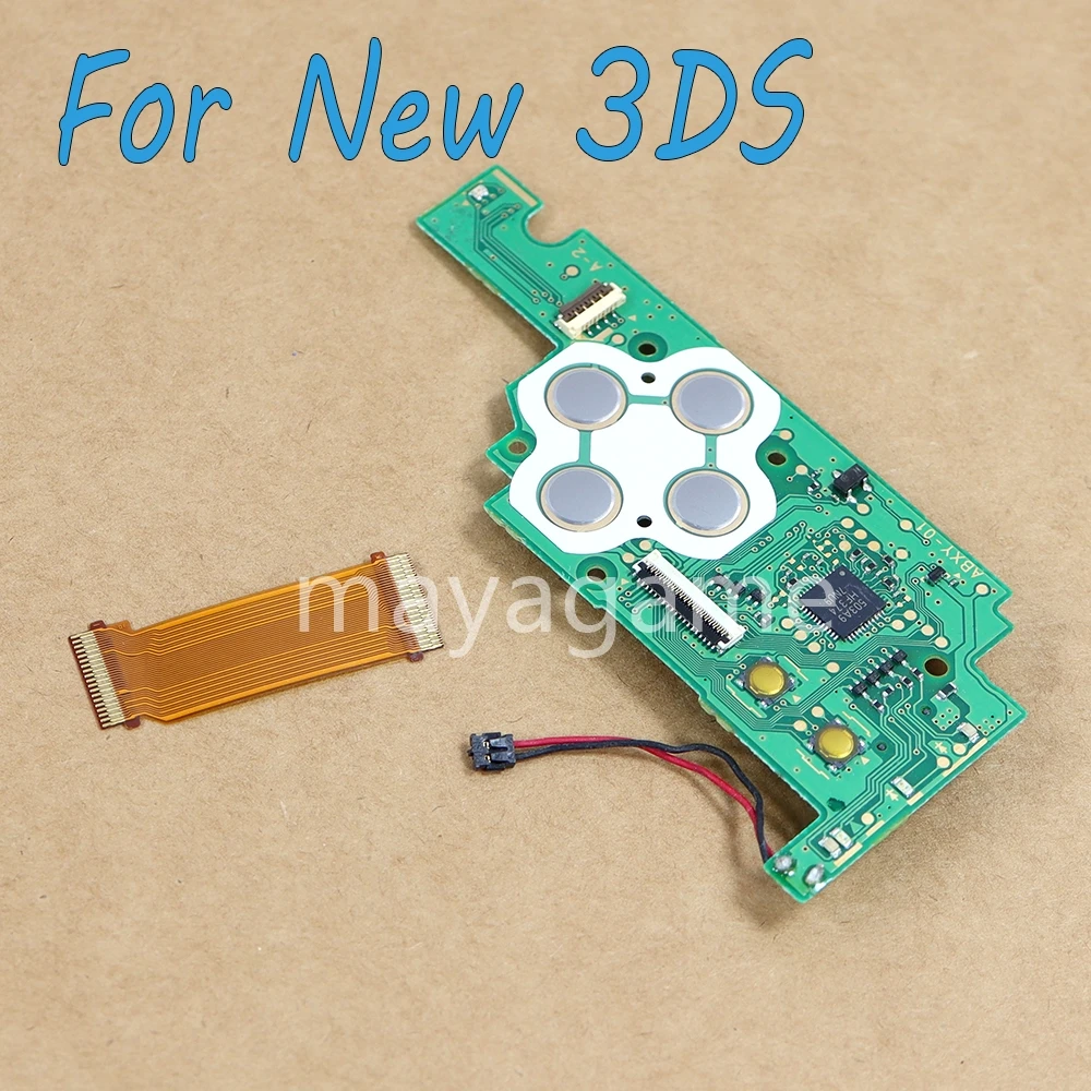 1Set Di Parti Di Ricambio Originali Alimentazione Per Il Nuovo Interruttore A Pulsante 3Ds On Off Board Key Pad Board Con Cavo