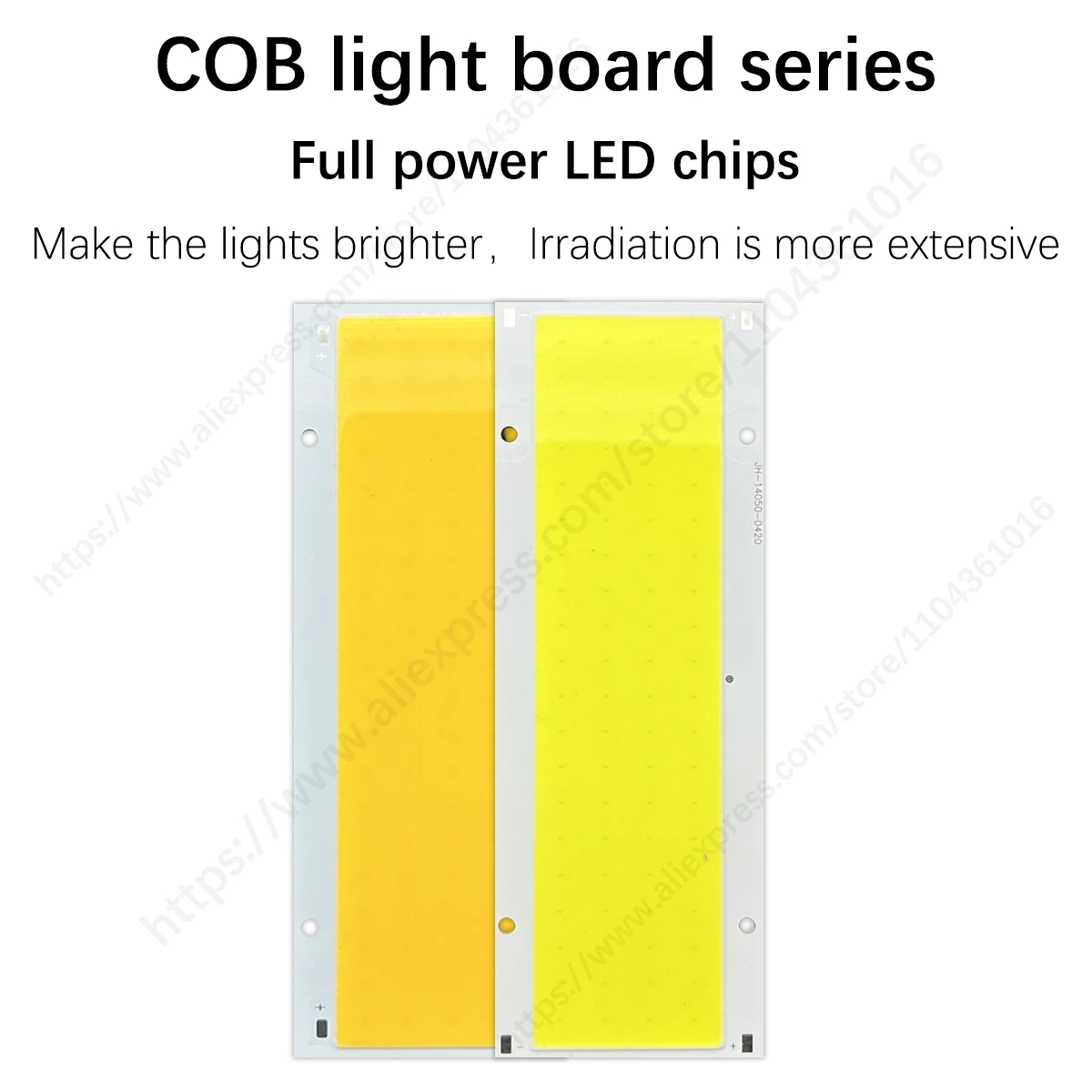 Square 30W COB LED 12V High Brightness LED Chip Matrix Module Suitable For DIY Car Work And Home COB Chips 4