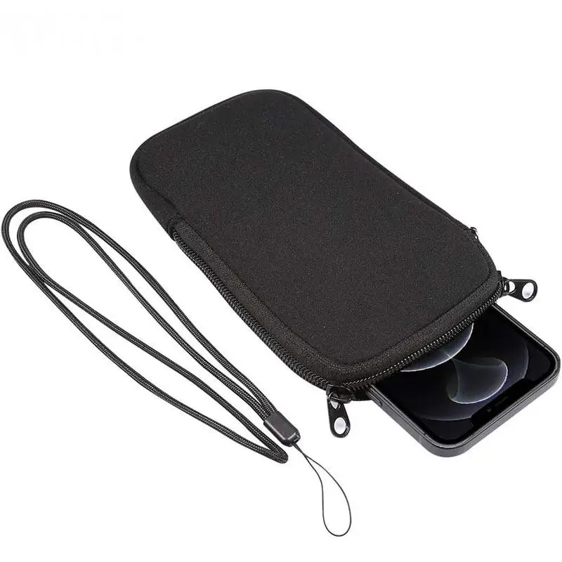 Universal Waterproof Neoprene Phone Pouch with Zipper Closure