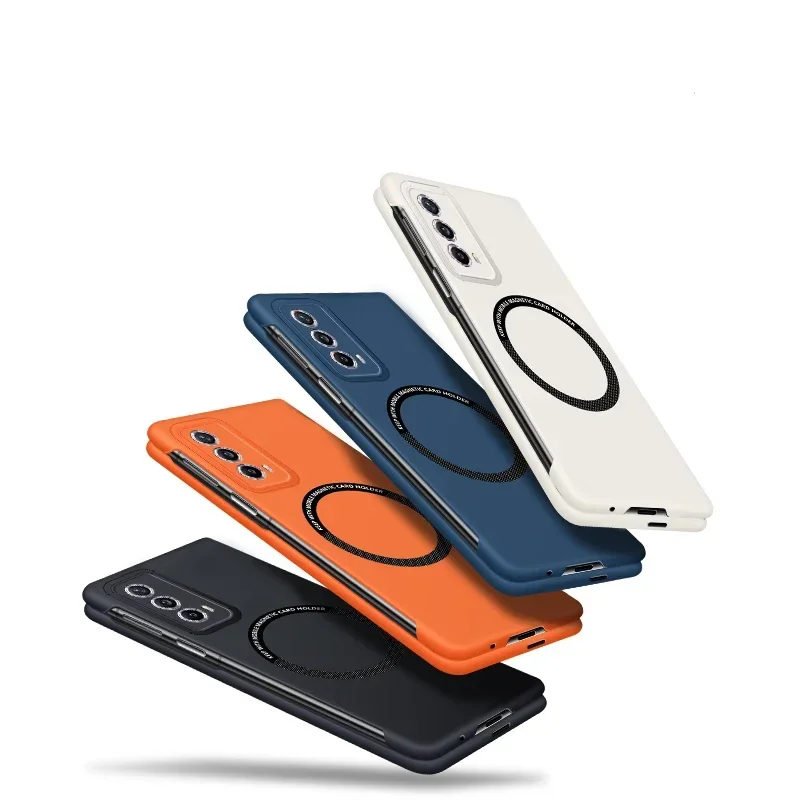 Magsafe-Compatible Slim Magnetic Case with Hard PC Back Cover