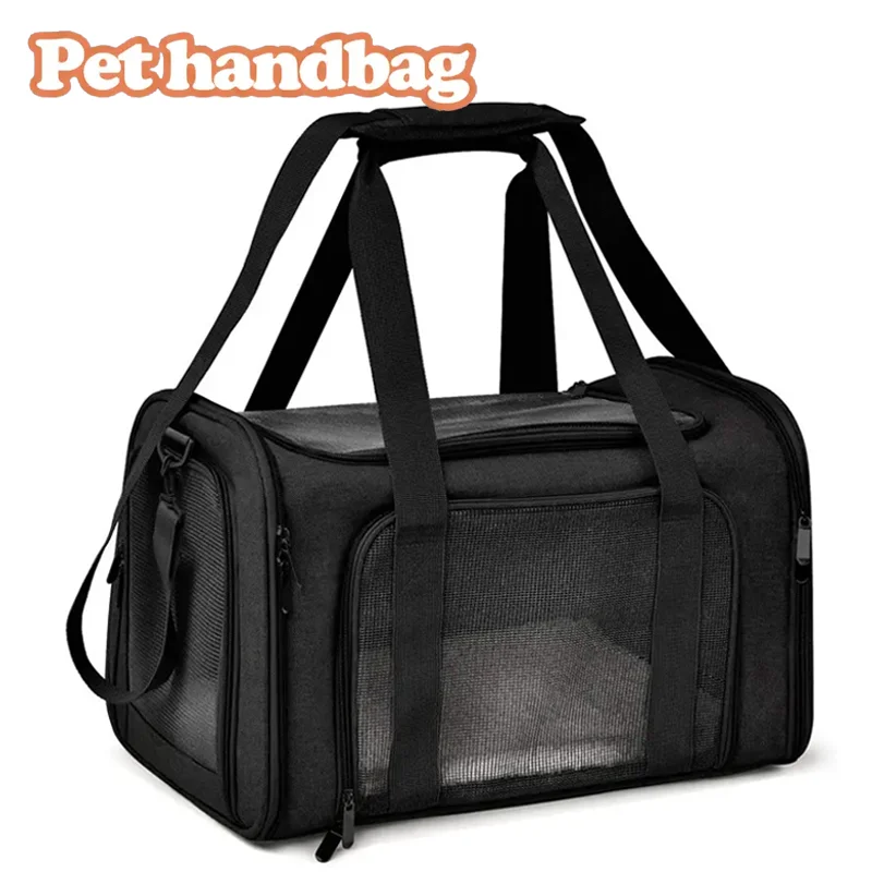 Pet Carrier Bag Side Ventilated Backpack for Cat Dog Travel Airline Approved Transport Outgoing pet carrier bag pet accessories pet carrying bag
