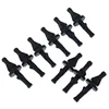 20 Pcs Case Fan Soft Silicone Anti Noise Reducing Vibration Screws Fan Rivet Mounting for Pack Case Fan or CPU Fan 5
