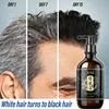 Black Ganoderma and Polygonum Multiflorum Plant Shampoo Repairs and Nourishes Damaged White Hair and Turns It Into Black Hair 3