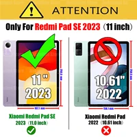 Screen Protector for Redmi Pad SE (11 inch) 2023 9H Hardness Clear Anti Scratch Tempered Glass Film for Xiaomi Redmi Pad SE 11" 2
