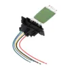Heater Motor Blower Fan Resistor with Wiring Repair Plug Harness for  Grande Punto Qubo 6