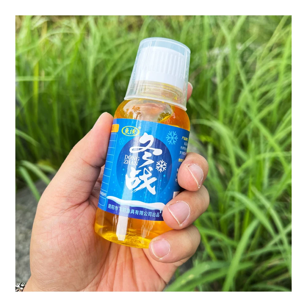 100ml/bottle DONGZHAN Amino Acid Fish Lure Additive Autumn and Winter Fish Lure Additive for Low Temperature bait additive