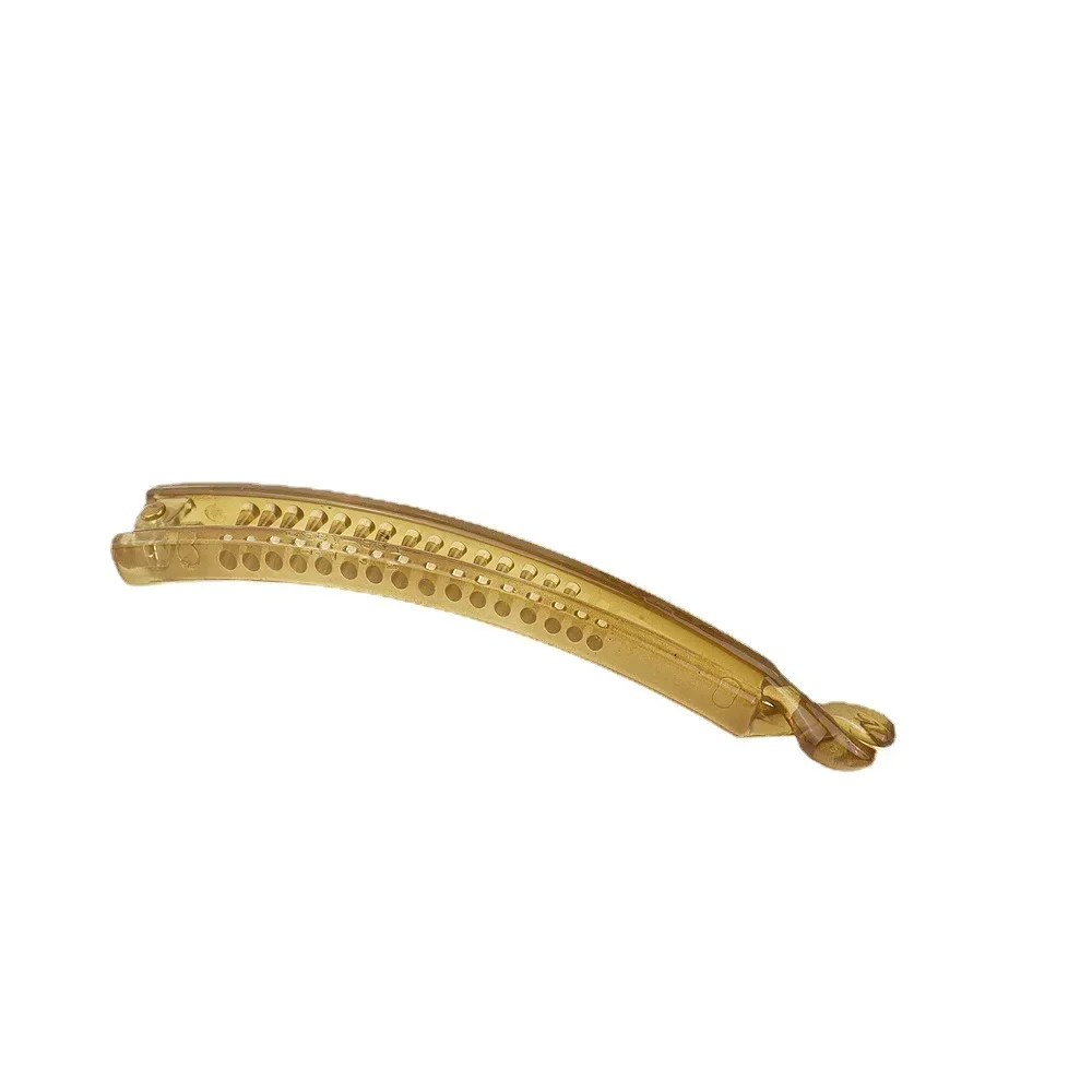 Hair Clips Hair Accessories Acrylic Simple Banana Clip Korean Women Back Head Ponytail Clip