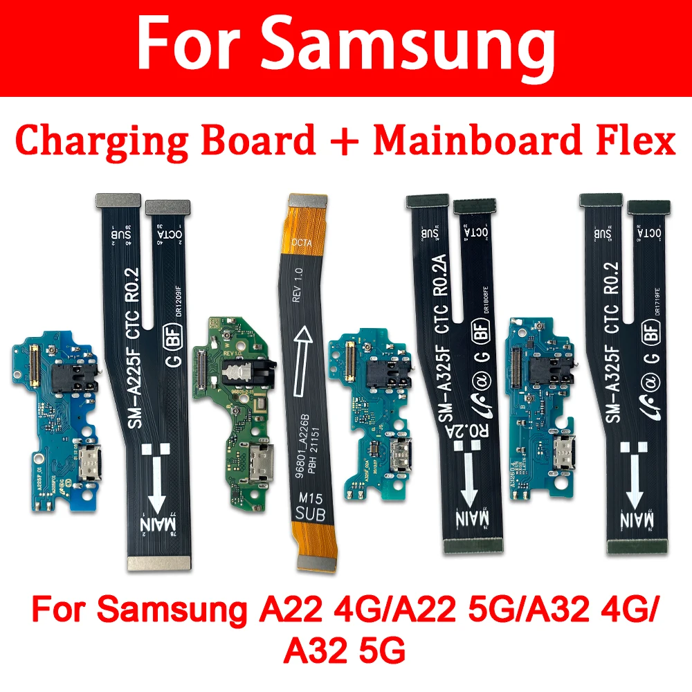 Enhanced USB Charging Port Plug Socket Board Main Flex Cable Connector Parts