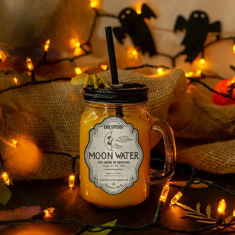 WOONEKY Lot De 50 Autocollants Pour Tasse De Vin