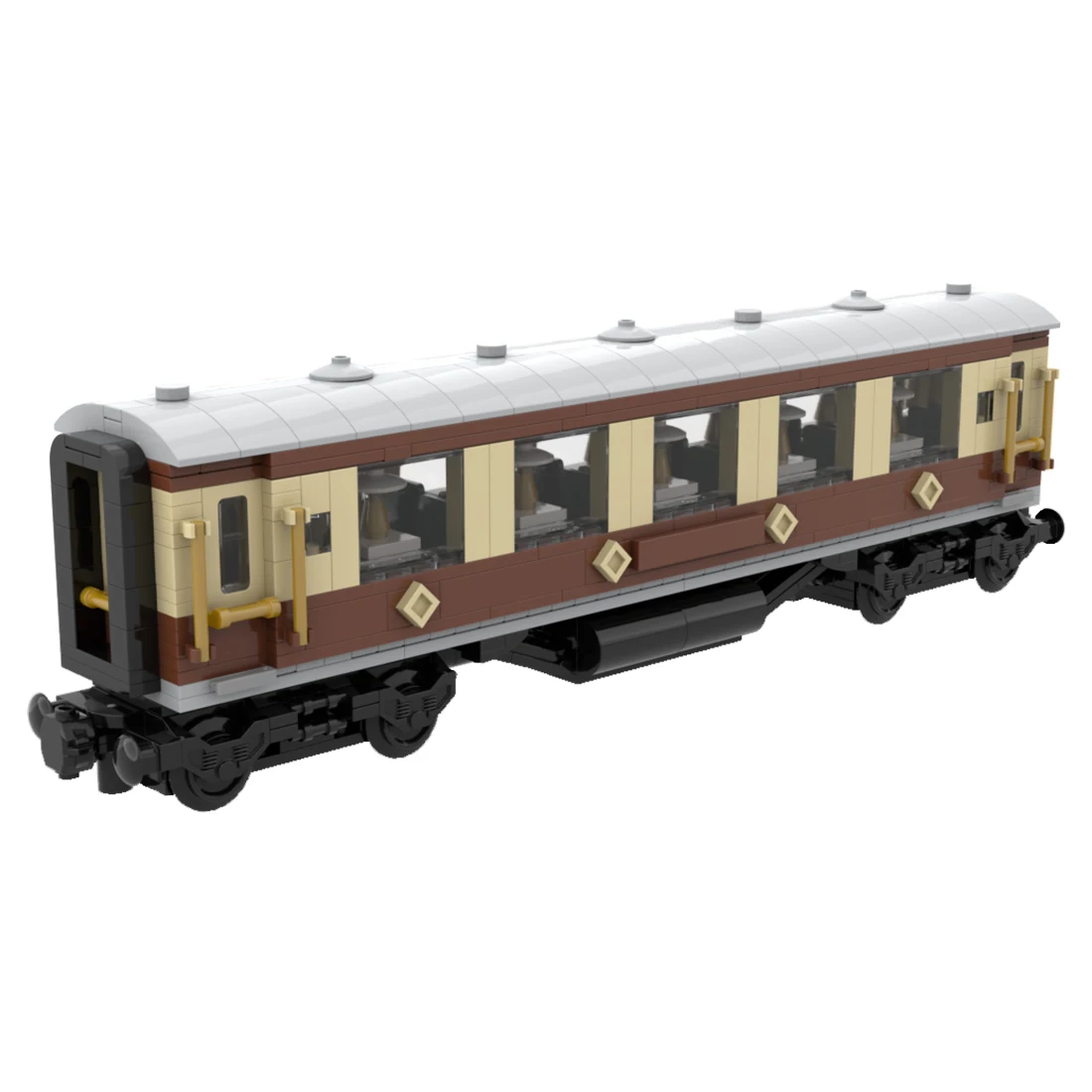 

Authorized MOC-62059 Steam Era Rolling Stock Building Blocks MOC Set Toys 731PCS Blocks Bricks Toys For Kids Gifts
