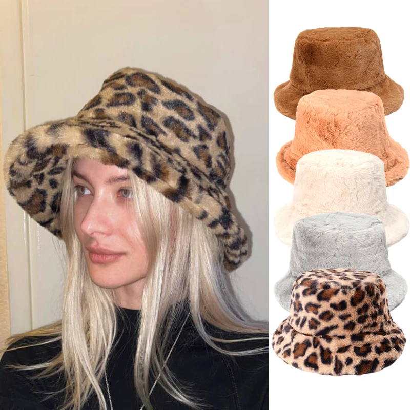 Winter Cow Leopard Faux Fur Fluffy 