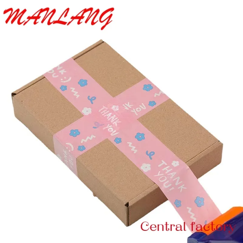 

Custom Custom Bopp Printed Logo Adhesive Thank You Packaging Adhesive Tape