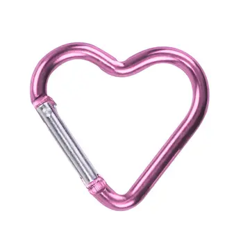 Heart-Shaped Aluminum Carabiner 1