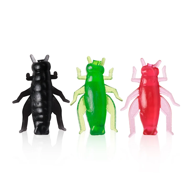 Artificial Soft Fishing Lure Cricket Insect Bait Crickets Silicone