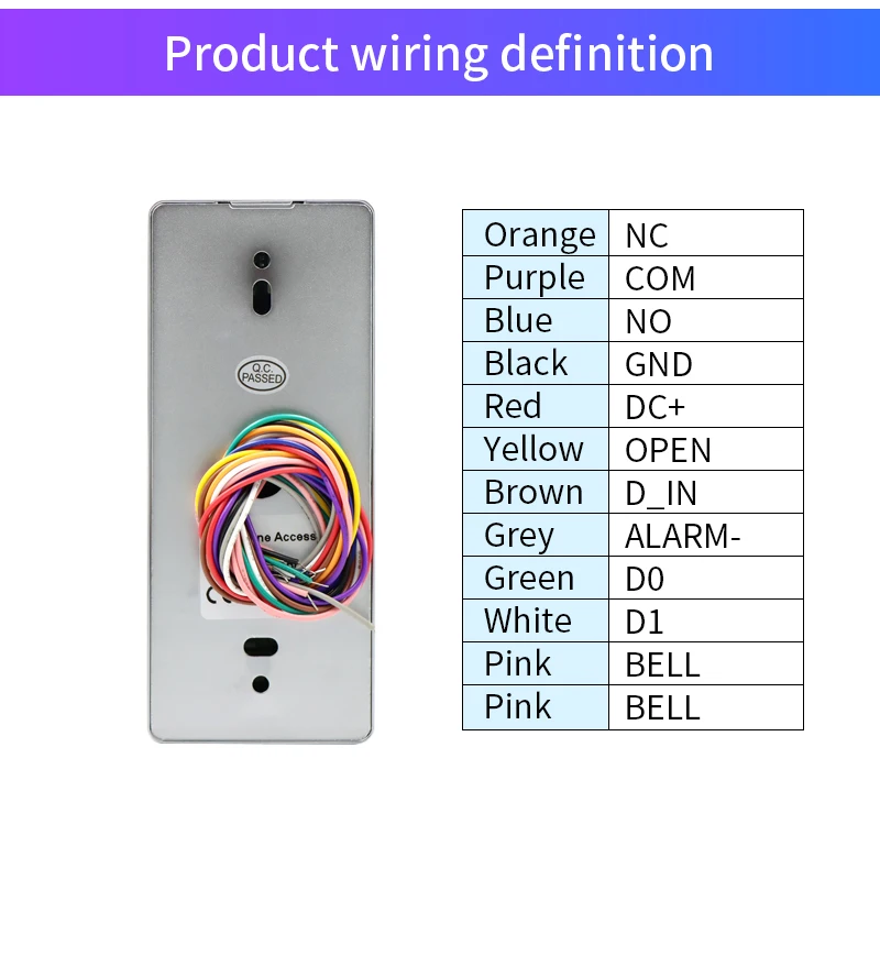 Sb89eadb1b7154ea189fbd0d6486c3d663 WIFI App Tuya Fingerprint Access Controller Keypad Metal Waterproof RFID Card Standalone Door Access Control System