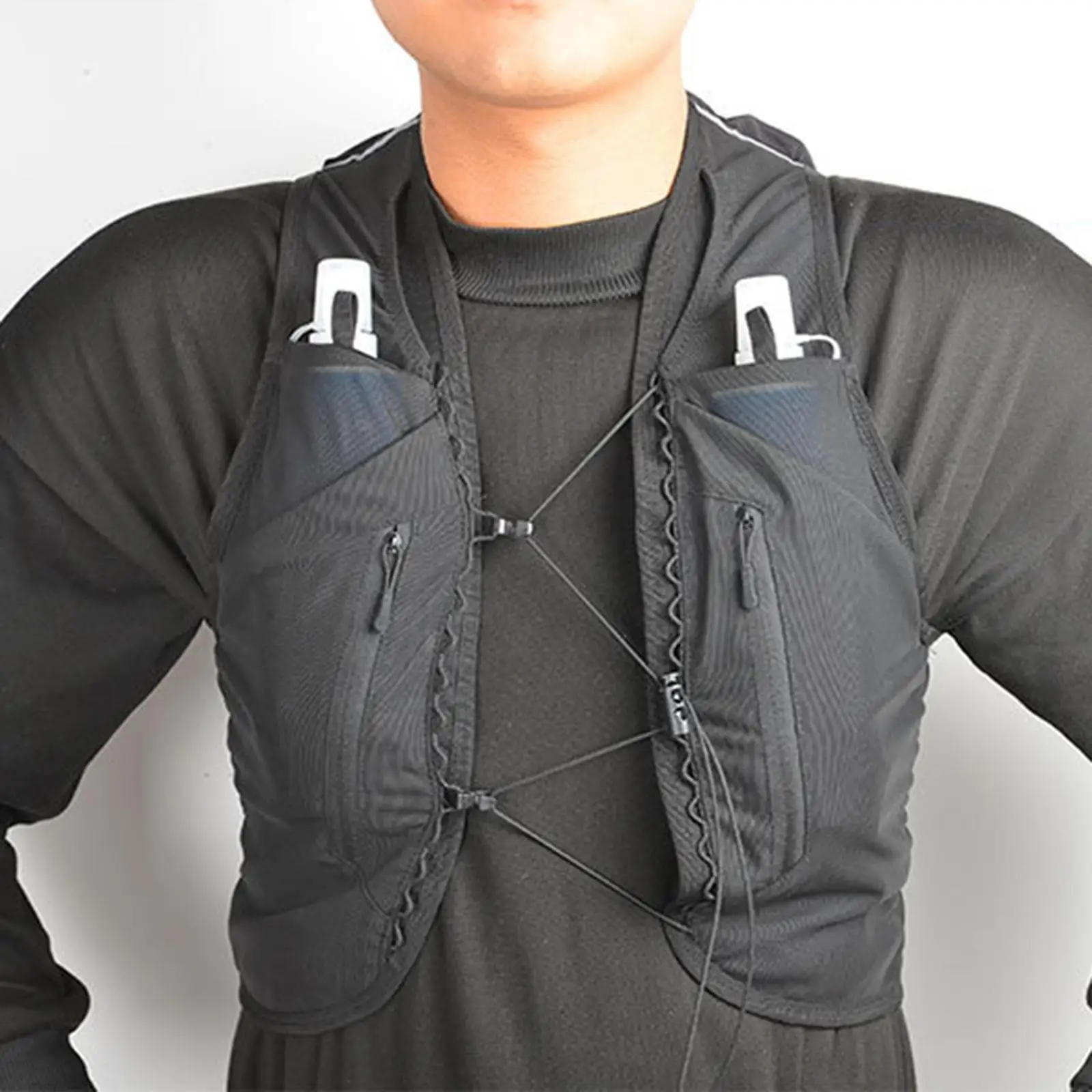 Hydration Vest Daypack 12L Capacity for Men Women Bicycle Hiking Cycling Waterproof Running Gear Daypack Runner Rucksack 3