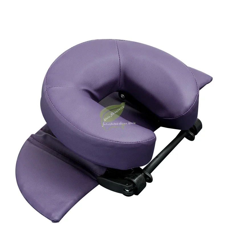 Deluxe Home Massage Kit-Includes Adjustable Headrest and Face Pillow Beauty Cradle for Desk and Tabletop Use