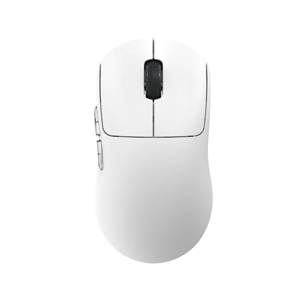Kysona Aztec Red Ultra-Light Wireless Gaming Mouse - 55g, 26,000 DPI, 6 Buttons, 90 Million Clicks