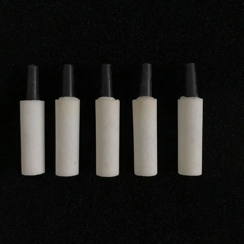 Aquarium Air Stone 5pcs Mini Round Mineral Bubble Aeration Accessories For Pond Fish Tank Pump