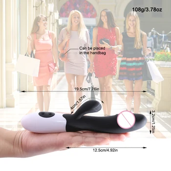 Powerful G Spot Vibrator for Women Dildo Sex Toy Rabbit Vibrator Vaginal Clitoral Massager Female Masturbator Sex Toys for Women 6