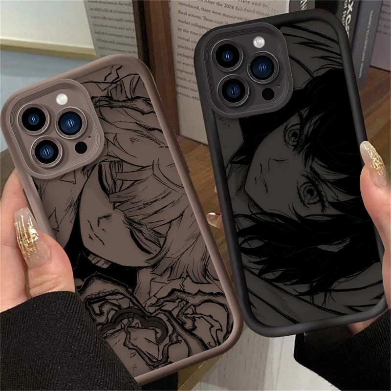 Anime Zenitsu Inosuke Silicone Phone Case - Premium Quality Cover