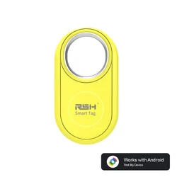 Enhanced GPS Tracker - Universal Anti - Lost Smart Tag with Global Locator (Yellow)
