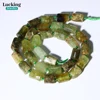 A+ Natural Green Garnet Hexagonal Beads 7x10mm Demantoid Gemstone for DIY Jewelry, Healing Crystal , Spiritual Energy Crafts 2