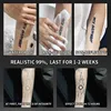 Technology-themed Design with Chip Circuits, 1Pcs Waterproof Temporary Tattoo Stickers. 5