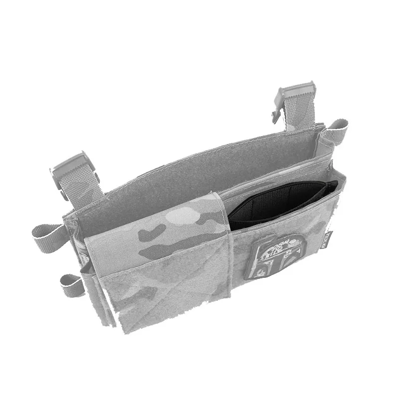 KRYDEX Insert Elastico Per 3 Caricatori 5.56 – Compatibile Con Micro Fight MK3/MK4, Coyote Brown