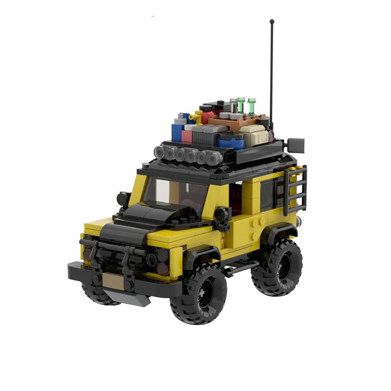 

MOC High-Tech Creative City Defender SUV Off Road Vehicle Model Bricks Building Blocks DIY Toys for children birthday gifts