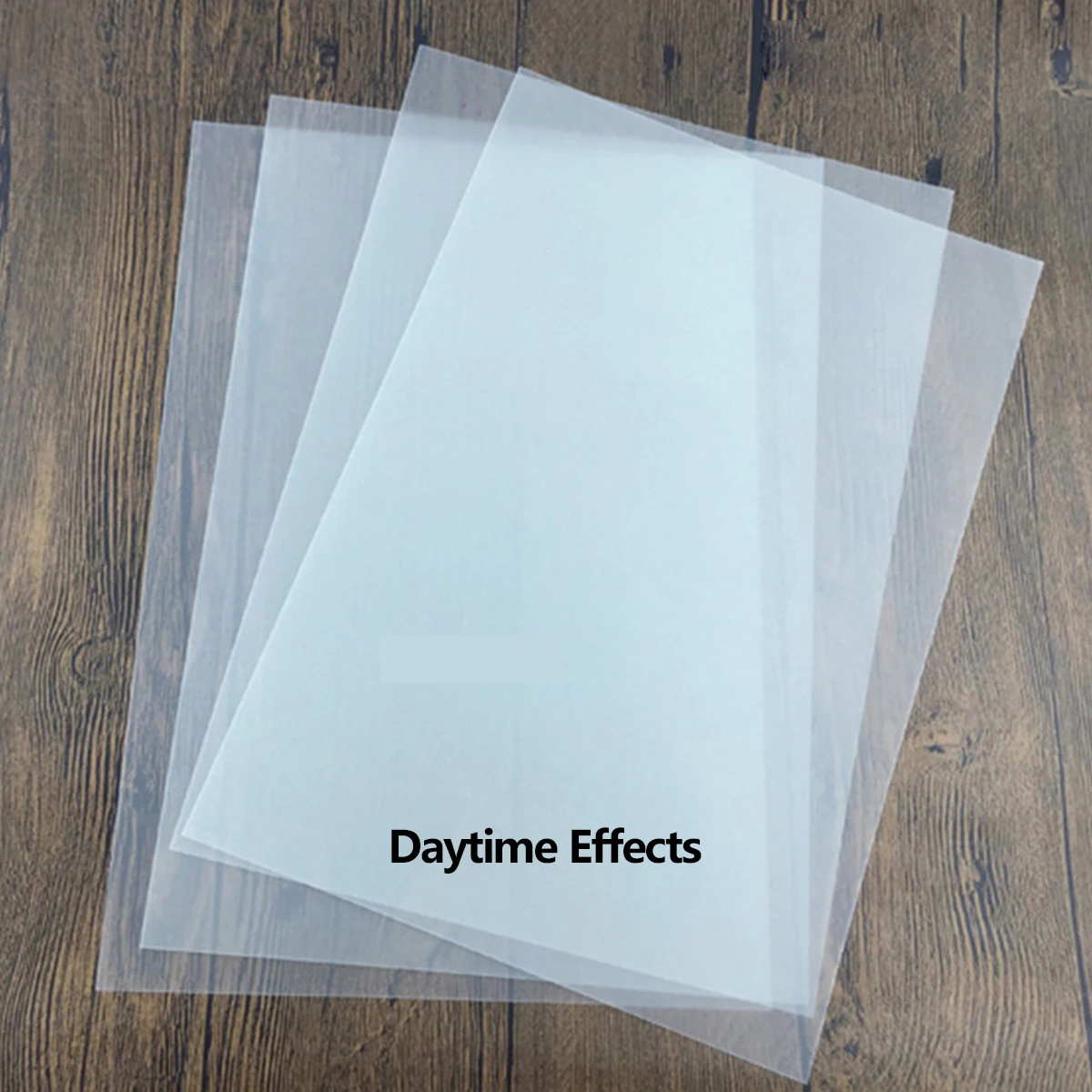 Luminous Shrink Plastic Sheet 5Pcs 14.5x20cm DIY Handmade Glow in The Dark Fluorescent Heat Shrink