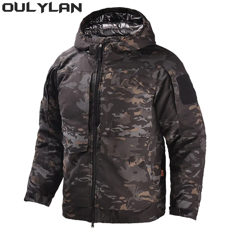 

OULYLAN New Camouflage Clothing Men Tactical Jacket Outdoor Assault Suit Hiking Brand Warm Windbreaker Coat