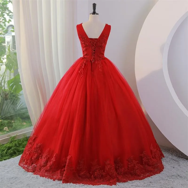 Quinceanera Dresses Party Dress Luxury Ball Gown For Women 15 Year Old 15
