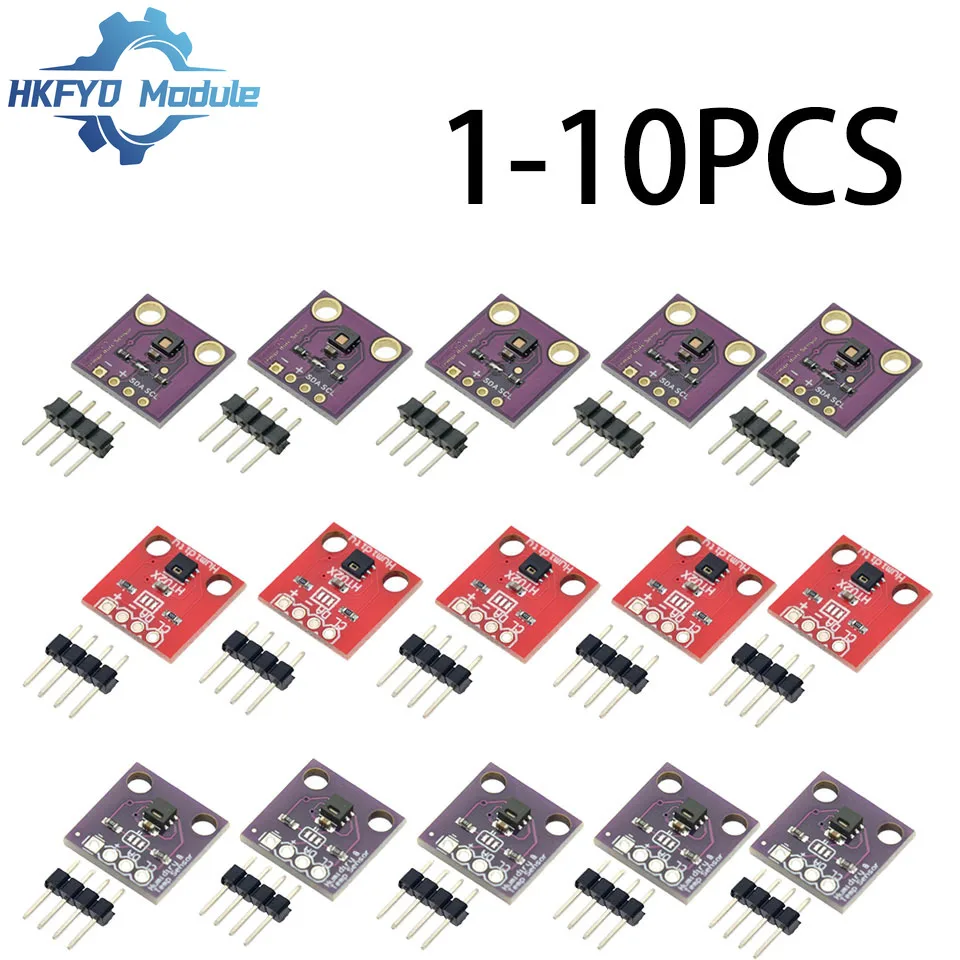 1-10pcs HDC1080 Si7021 SHT20 HTU21D Temperature and Humidity Sensor ...