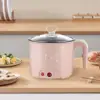 Electric Pots Household Portable Multipurpose Mini Ramen Cooker Noodles Cooker Mini Pot for Shabu Shabu Dumpling Fry Ramen Eggs 4