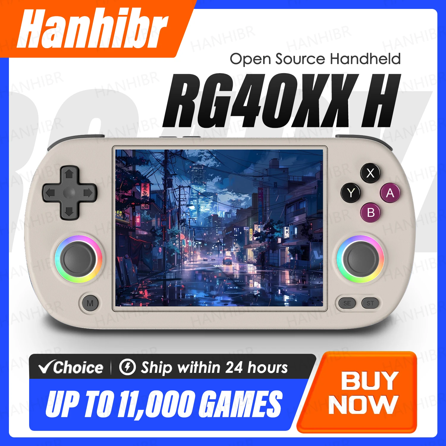 Anbernic Rg556 Anbernic RG40XXH Gaming - Écran IPS 4