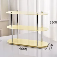 INS Style Storage Rack Acrylic Shelf Bathroom Countertop Perfume Display Shelf Multi-layer Coffee Cup Holder 2