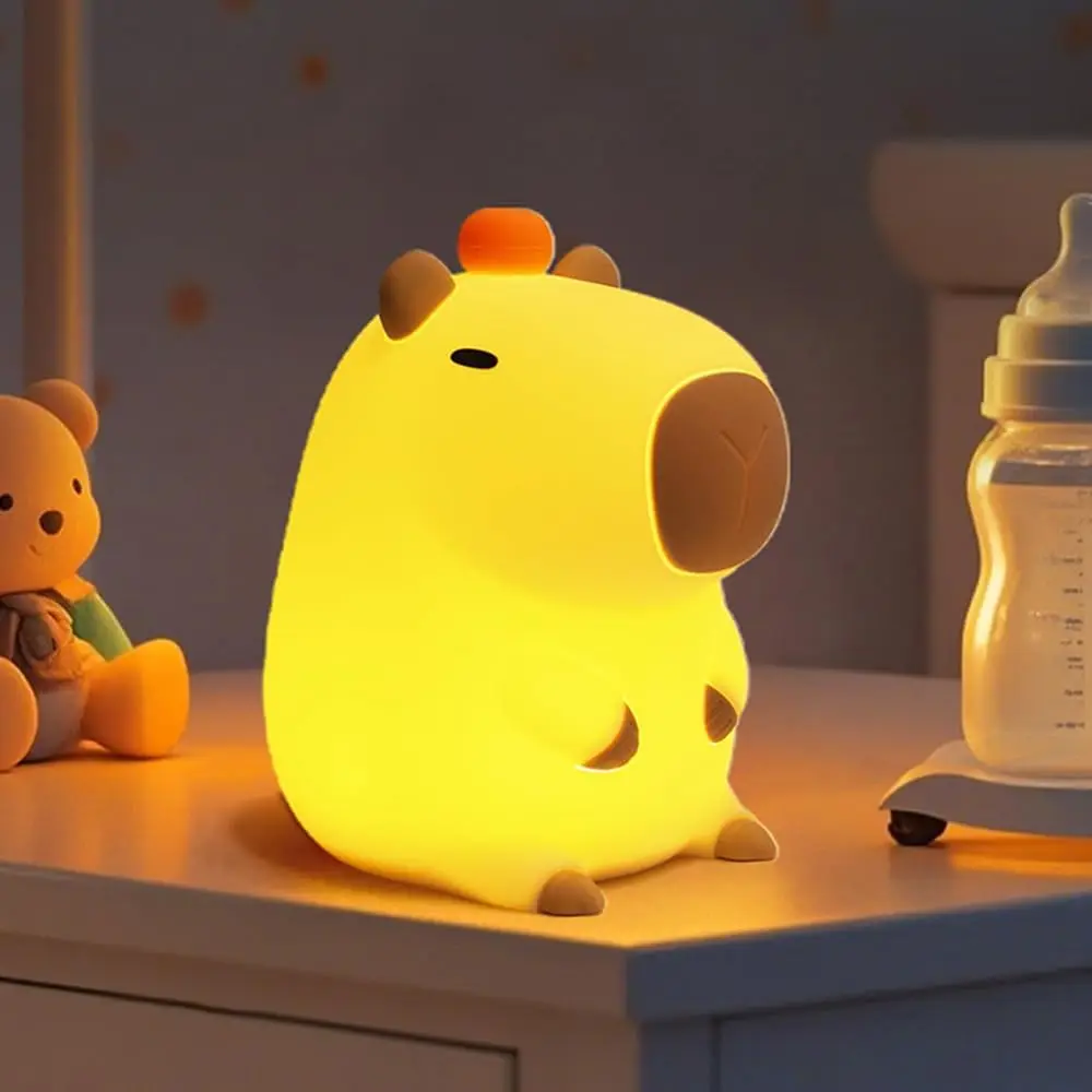JKUSS Luce notturna a LED per bambini, lampada notturna dimmerabile per allattamento, luce