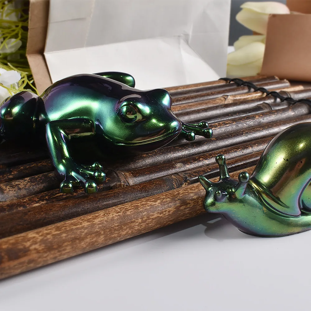 3D Eidechse Silikon Formen DIY Handgemachte Home Kunst Dekoration Ornament Epoxy Harz Mold Tier Schnecke Frosch, Der Gips Mould – Detail 13