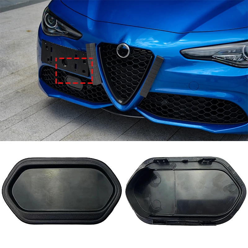 Per Alfa Romeo Stelvio 200 280 2018 2019 2020 2021 2022 2023 Paraurti Anteriore Radar Acc Copertura Sensore Copertura Griglia Anteriore Piastra Di Cop
