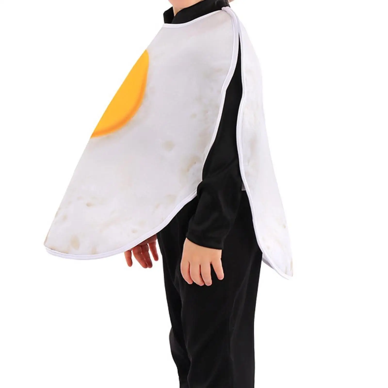Fried Egg Costume Child Realistic Halloween Costume Lightweight Dressing up for Themed Party Holiday Carnival Show Pretend Play